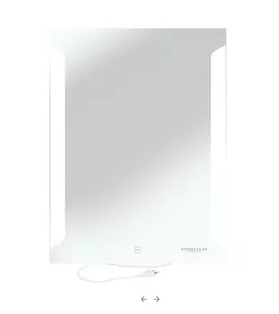Зеркало "Quadro Led" 600х800
