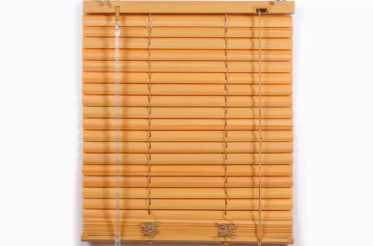Жалюзи горизонтальные пластиковые 110*160 см, Светлый дуб