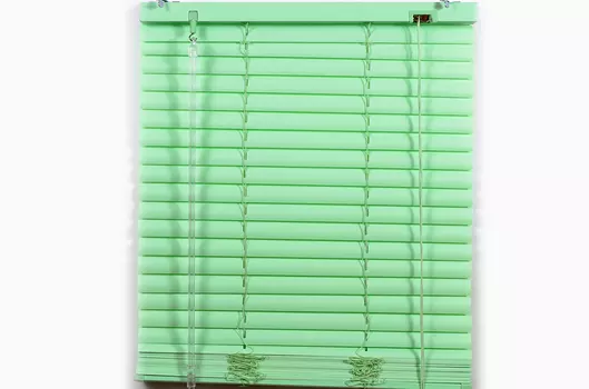 Жалюзи горизонтальные пластиковые 140*160 см, Зеленый