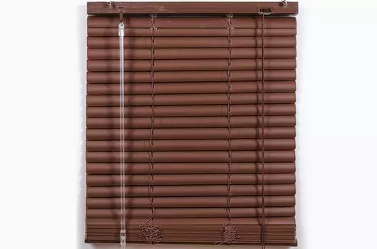 Жалюзи горизонтальные пластиковые 70*160 см, Орех