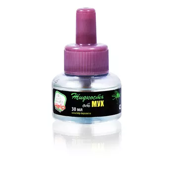 Жидкость от мух HELP без запаха 240 часов защиты, инсектицидная