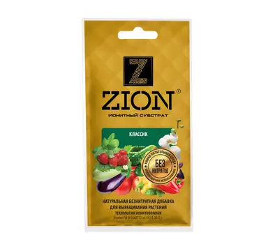 Ионитный субстрат ZION (Цион) для выращивания зеленых культур Классик 30 гр