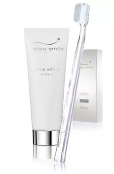 Зубная паста + щетка Swiss Smile