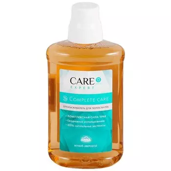 Aldente / Care Dental Expert Complete Care Ополаскиватель для полости рта Мумие-Зверобой 400 мл