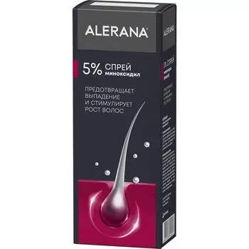 Alerana 5% спрей для наружного применения 60 мл