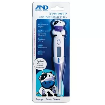 AND Термометр медицинский электронный DT-624 Корова