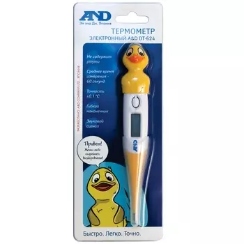 AND Термометр медицинский электронный DT-624 Утка