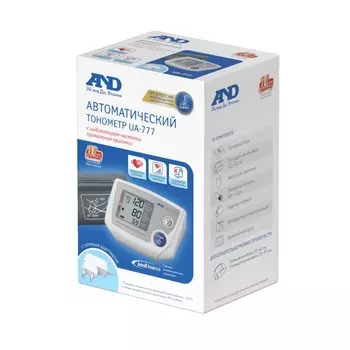 AND Тонометр автоматический UA-777 с адаптером