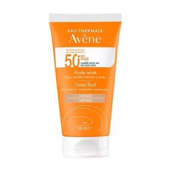 Avene Sun Флюид солнцезащитный для лица с тонирующим эффектом SPF50+ 50 мл