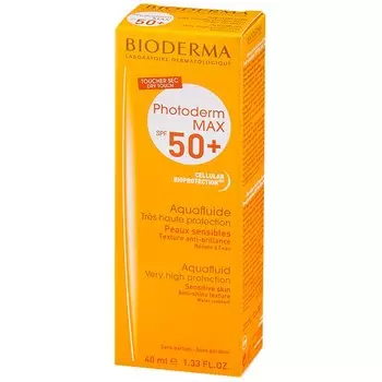 Bioderma Photoderm Max Аквафлюид тональный солнцезащитный SPF 50+ 40 мл