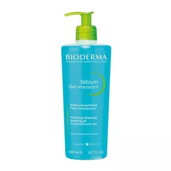 Bioderma Sebium Гель для умывания для жирной и проблемной кожи 500 мл