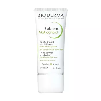 Bioderma Sebium Mat Control Крем матирующий для жирной и комбинированной кожи 30 мл