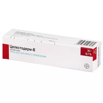 Целестодерм-В 0,1% крем для наружного применения 30 г
