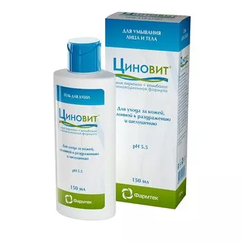 Циновит гель для душа 150 мл