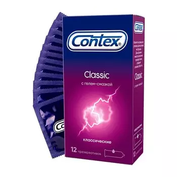 Contex Classic Презервативы классические 12 шт