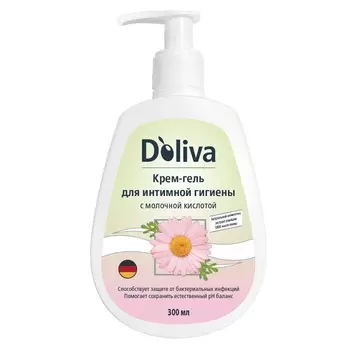 Doliva Крем-гель для интимной гигиены с молочной кислотой 300 мл