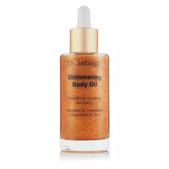 Dr Sebagh Shimmering Body Oil Масло для тела увлажняющее с золотистым мерцанием 50 мл