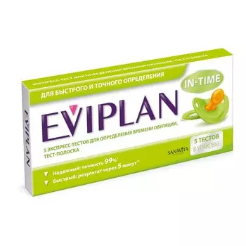 Eviplan Тест на овуляцию тест-полоска 5 шт