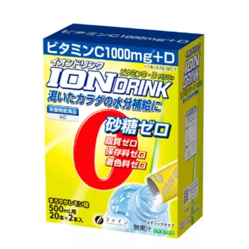 Fine Japan Ионный напиток с витаминами С и D 22 шт