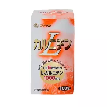 Fine Japan Л-Карнитин с витамином В2 таблетки 150 шт