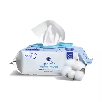 Hoppi Салфетки влажные детские с ледниковой водой 80 шт