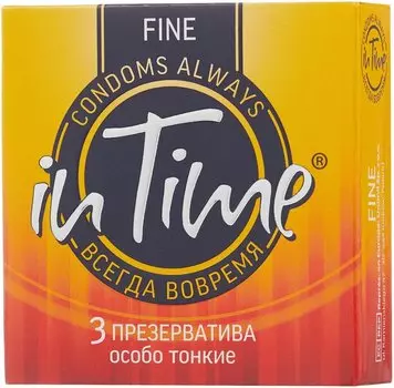 in Time Fine Презервативы особо тонкие 12 шт