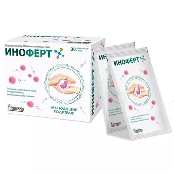 Иноферт 1000 мг порошок 30 шт