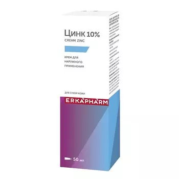 Эркафарм Крем восстанавливающий Цинк 10% 50 мл