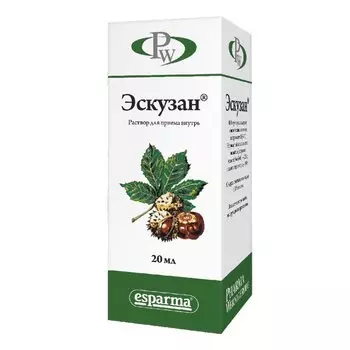 Эскузан капли для приема внутрь 20 мл