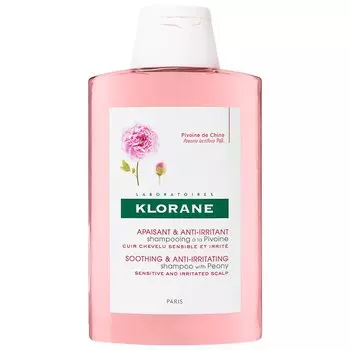 Klorane Шампунь с пионом для чувствительной кожи головы 200 мл