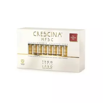 Кресцина Трансдермик 1300 Лосьон для стимуляции роста волос для женщин амп.3,5 мл 20 шт