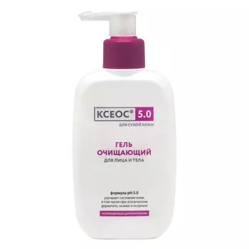 КСЕОС 5.0 Гель очищающий для лица и тела 250 мл