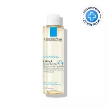 La Roche-Posay Lipikar AP+ Масло для ванны и душа смягчающее для сухой кожи детей и взрослых 200 мл