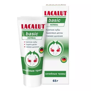 Lacalut Базик хербал Паста зубная 65 г