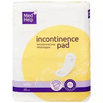 Медхелп Мини Прокладки урологические 20 шт