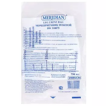 Мочеприемник ножной 0,75л N1