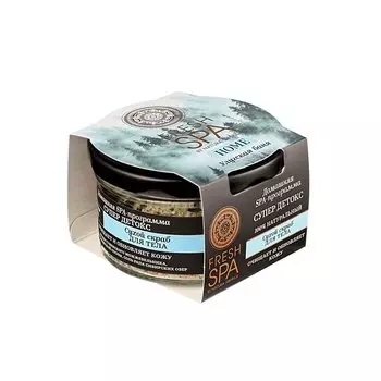 Natura Siberika Фреш Спа хоум Улугская баня Скраб для тела сухой 170 г