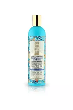 Natura Siberika Шампунь для поврежденных волос Облепиховый эффект ламинирования 400 мл