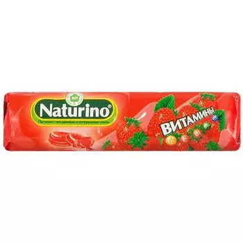 Naturino пастилки клубника 8 шт