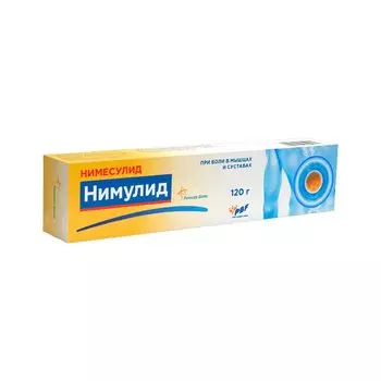 Нимулид 1% гель для наружного применения 120 г