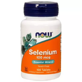 NOW Селен 100 мкг таблетки 100 шт