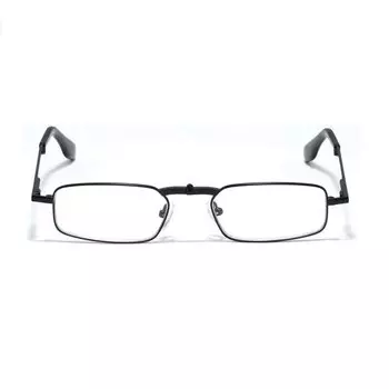 Очки корригирующие Онегин металлические складные для чтения +3,5 Черные