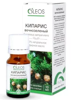 Oleos Масло эфирное Кипарис вечнозеленый 10 мл