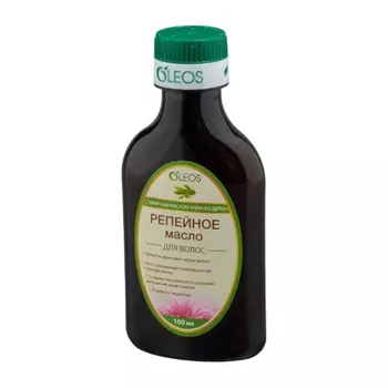 Oleos Репейное масло с эфирным маслом чайного дерева 100 мл