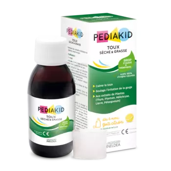 PEDIAKID Тукс Сеш Энд Грасс сироп от кашля 125 мл