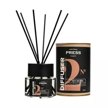 Press Gurwitz Парфюмери Ароматизатор для дома с палочками №2 Бобы Тонка-Черный перец-Пачули 1 шт