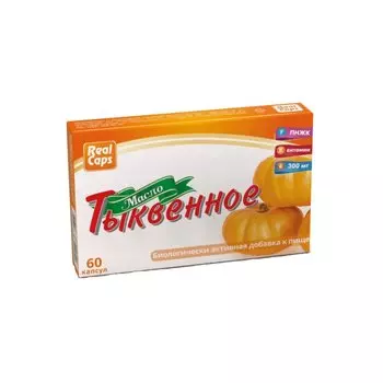 RealCaps Тыквенное масло капсулы 60 шт