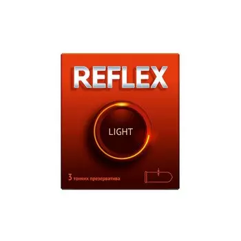 Reflex Light Презервативы тонкие 3 шт