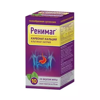 Ренимаг суспензия для приема внутрь Мята 10 шт