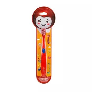 Smile Care Зубная щетка для детей с 2 лет Мягкая щетина Красная